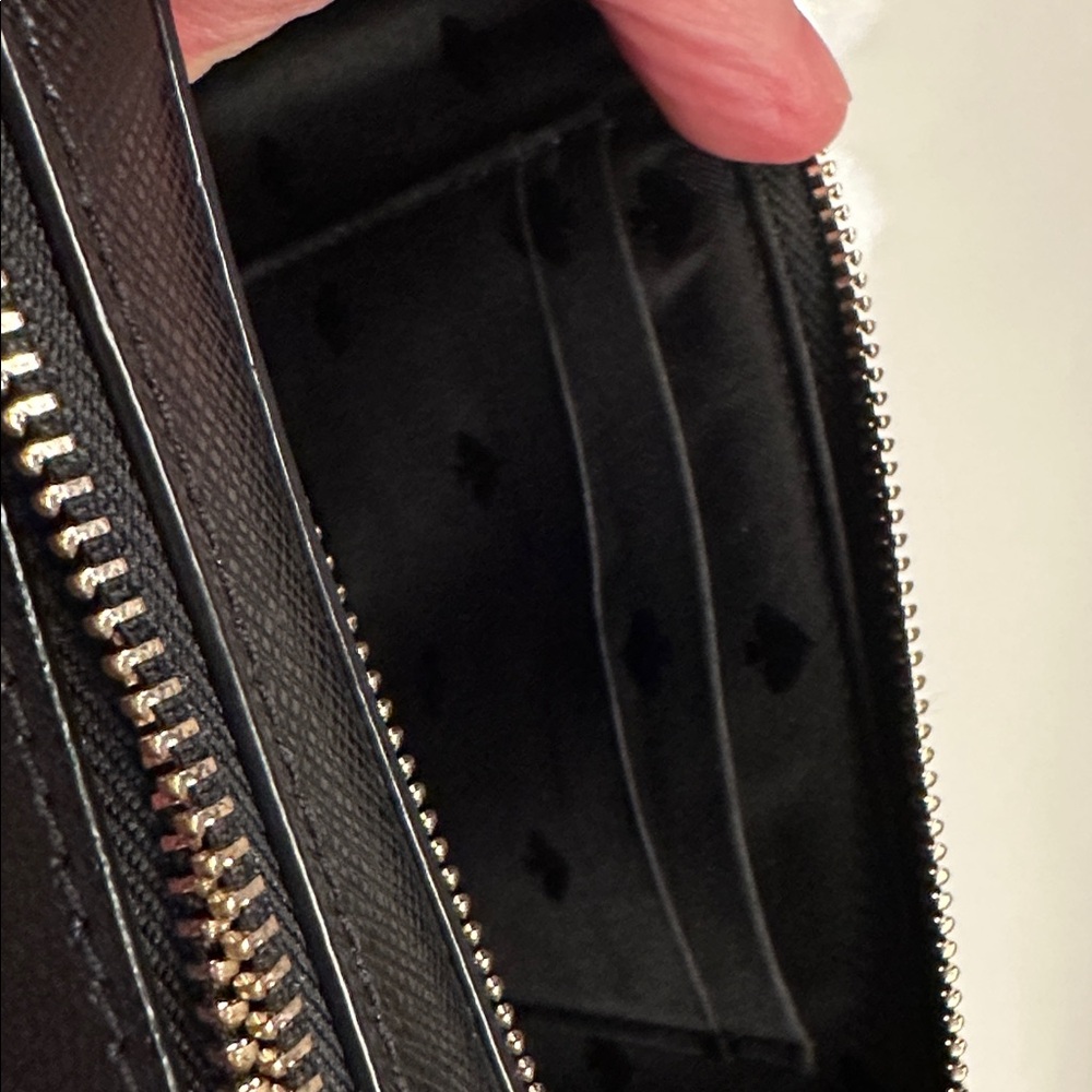Kate Spade Black Leather Crossbody Bag - Picture 3 of 5